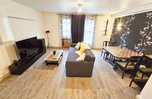 Saint-Etienne Apartamento | Le Bergson 3 chambres Stationnement gratuit