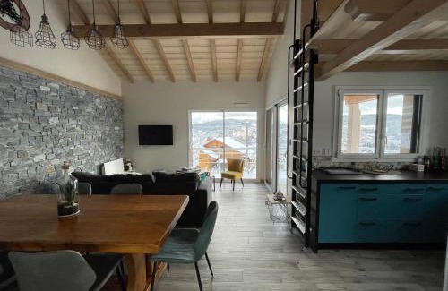 Gerardmer Chalet De Esquí | le bleu du lac Sauna et Spa