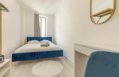 Castelsarrasin Apartamento | LE BLEU - Lumineux, 1 chambre, salle de bain moderne
