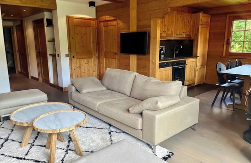 Le Planellet Apartamento | Le Bragalove, cocoon with garden at Mont d'Arbois, close to ski and golf courses