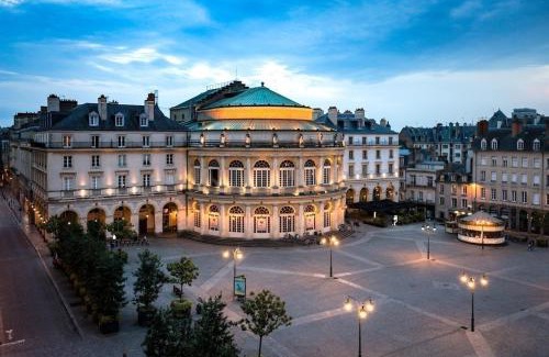 Cleunay Apartamento | Le BraSeo, nice studio with parking in Rennes