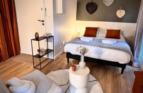 Cleunay Apartamento | Le BraSeo, nice studio with parking in Rennes