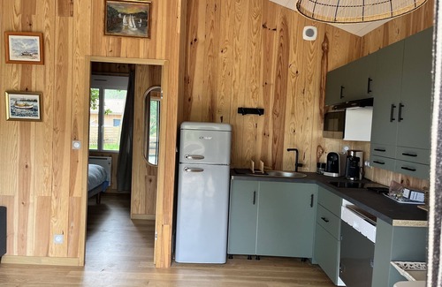 Saint-Julien-en-Born Chalet De Esquí | Le Chalet Kbaia Océan et Calme