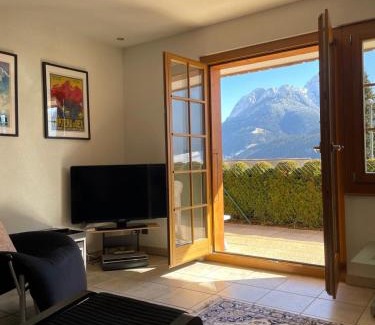 Chateau-d'Oex Chalet De Esquí | Le Chalet Rosat Apartment 25