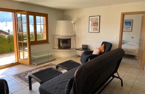 Chateau-d'Oex Chalet De Esquí | Le Chalet Rosat Apartment 25