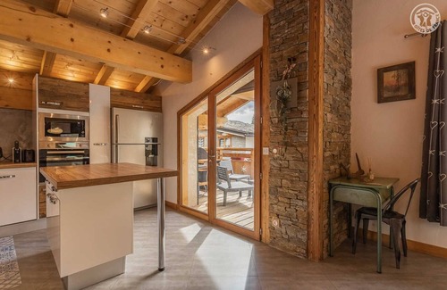 Bessans Casa | LE Chardon Bleu Terrasse