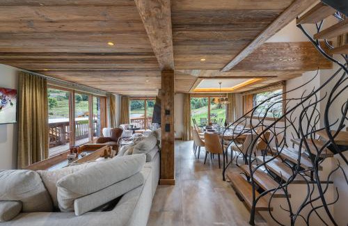 Le Raffort Chalet De Esquí | Le Cheval Blanc Luxe, skis aux pieds, jacuzzi, hammam, salle de cinéma