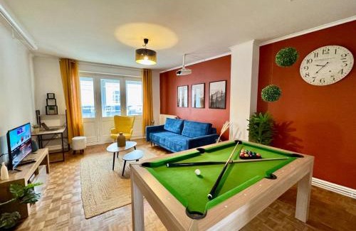 Saint-Acheul Apartamento | Le Ciné-Billard du Quai de la Gare-Parking-Balcon
