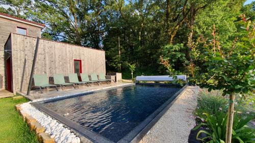 Prats-de-Carlux Casa | Le Clos d'Ô Maison de standing Le Milan avec sa piscine chauffée proche de Sarlat