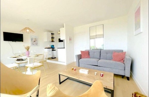 Le Pouldu Apartamento | Le Clos des Mouettes - Face à la mer - Wifi Internet Haut Débit - Terrasse - 2 places de stationnement privatives