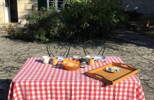 Lavilletertre Casa | Clos Saint Jean casa rural para 5 personas en piedra Vexin típica