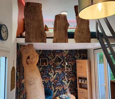Saint-Jean-d'Elle Casa | le cocon d'amour " tiny-house avec jaccuzi privé "