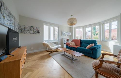 Koenigshoffen Est Apartamento | Le cocon d'Emma, terrasse, jardin et élégance dans maison de Maître