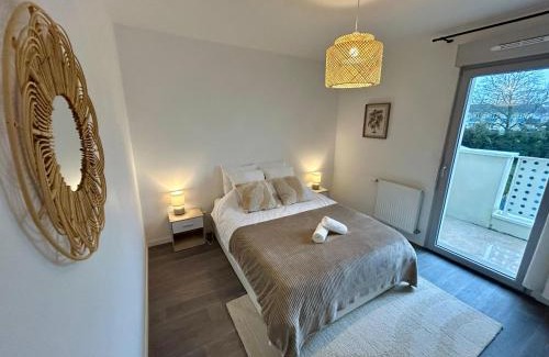 Chartres Apartamento | Le Cocon, proche centre-ville - Balcon - Parking