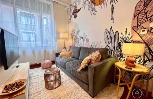 Liege Apartamento | Le cocon rose - Chic, proche Jardin botanique
