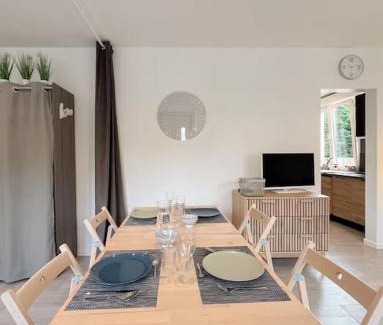 Le Plateau Casa | Le cocon, studio de 30m2 avec jardin et parking privatifs près de paris et Disney