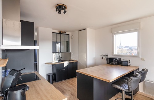 Cleunay Apartamento | Le Cocon Voltaire - Appartement 2 chambres avec parking - Mabilais
