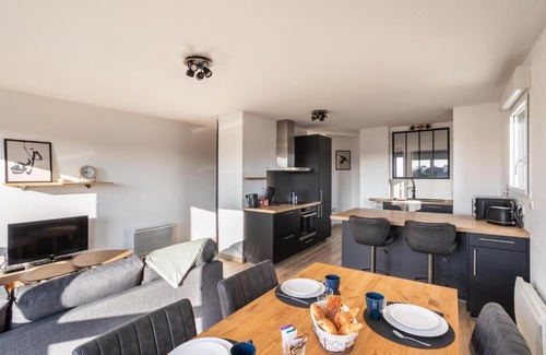 Cleunay Apartamento | Le Cocon Voltaire - Appartement 2 chambres avec parking - Mabilais
