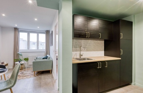 Bobigny Apartamento | Le Colbert - Appt moderne pour 4 voyageurs