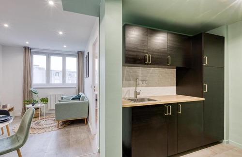 Bobigny Apartamento | Le Colbert - Appt moderne pour 4 voyageurs