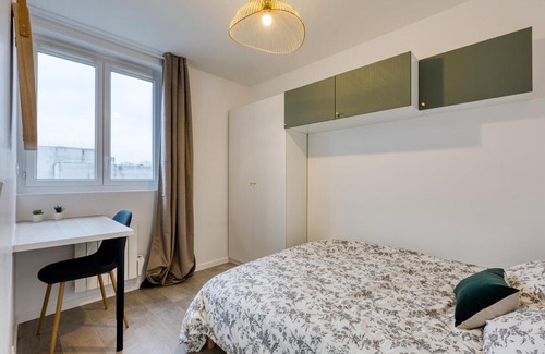 Bobigny Apartamento | Le Colbert - Appt moderne pour 4 voyageurs