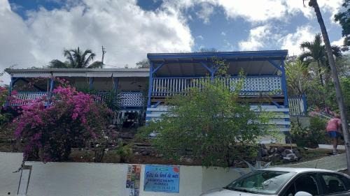 Bouillante Casa | Le Colibri, belle vue mer, accés direct à la plage, SPA privatif