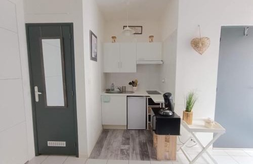 Marseillan Apartamento | Le Colonel, Studio au Cœur du village en rez-de-chaussée d'une ancienne maison