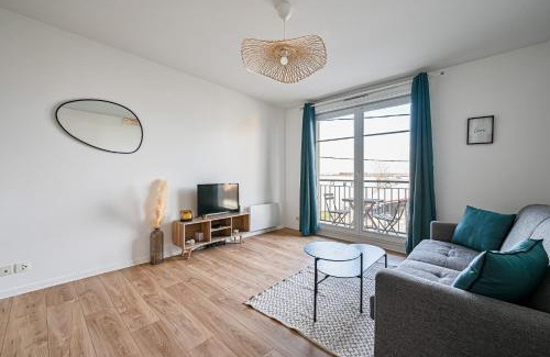 Noisy-le-Sec Apartamento | Le Cosy Paddock - Balcon - Proche Gare