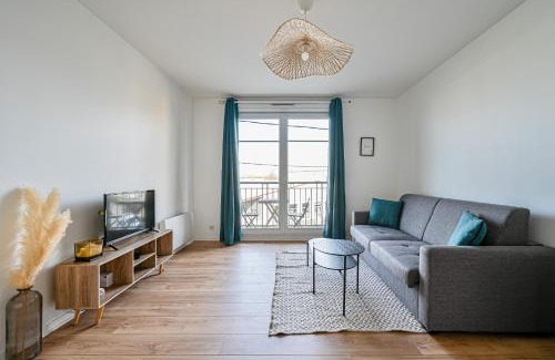 Noisy-le-Sec Apartamento | Le Cosy Paddock - Balcon - Proche Gare