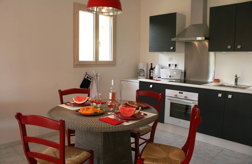 Sarlat-la-Caneda Apartamento | Le Couchant-2p-terrasse-parking