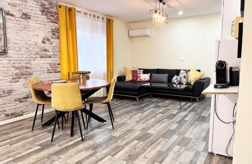 Hesingue Apartamento | Le Duplex by Leslodgespa - Loft moderne et confortable au style newyorkais, proche de Bâle et de l'aéroport