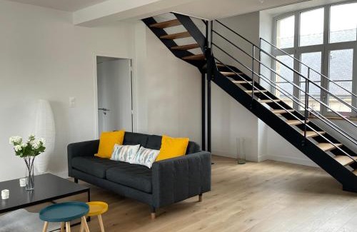 Quimper Apartamento | Le duplex Saint-Corentin - Hyper Centre - Parking Privé