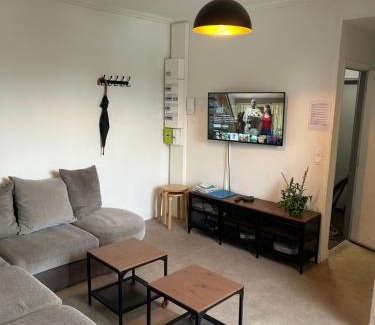 Dieppe Apartamento | Le famillial , 2 chambres, 4 lits double Avec parking PRIVE 1 VOITURE, NETFLIX, DISNEY PLUS DISPONIBLE