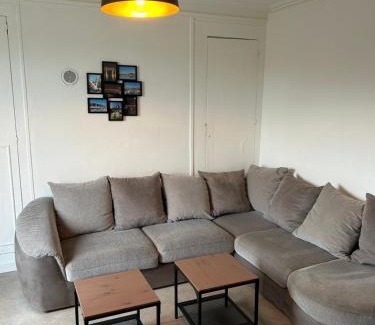 Dieppe Apartamento | Le famillial , 2 chambres, 4 lits double Avec parking PRIVE 1 VOITURE, NETFLIX, DISNEY PLUS DISPONIBLE