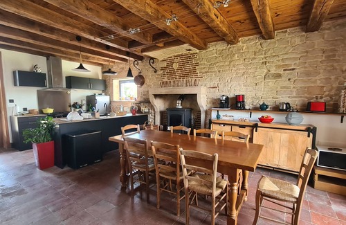 Saint-Etienne-sur-Reyssouze Casa | Le Grenier du Chêne, sweet cottage between Bresse and Burgundy, 12 to 15 people