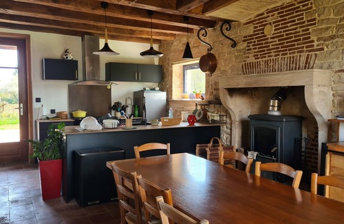 Saint-Etienne-sur-Reyssouze Casa | Le Grenier du Chêne, sweet cottage between Bresse and Burgundy, 12 to 15 people