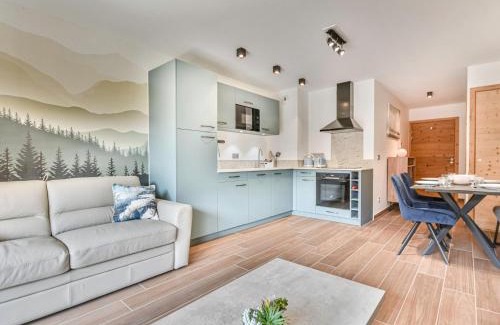 Les Gets Apartamento | Le Génépi - Superbe T2 cabine 4-6 pers, neuf, à 50m des pistes, avec balcon, garage et WiFi - FR-1-685-67