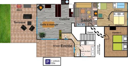 Schirmeck Apartamento | Le gîte du chateau dans le centre de schirmeck