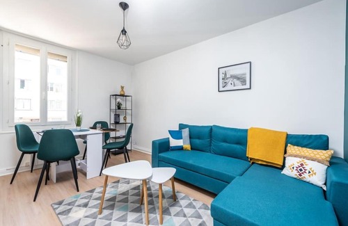 Quartier Saint-Clement - Jardin des Plantes Apartamento | Le Garden B avec salle de sport