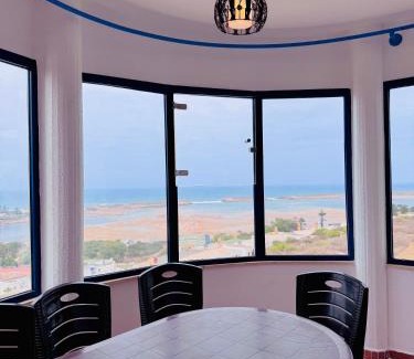 Oualidia Apartamento | Le grand château Vue sur Mer uniquement les familles