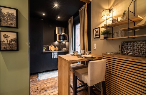 Bayeux Apartamento | Le Jardin d-Alice-Estudio-Superior-Baño Privado-Vista al Jardín