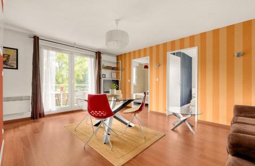 Toulouse West Apartamento | Le Jardin des Muses - T3 climatisé avec terrasse, Piscine et Parking
