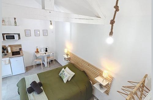 Quartier Saint-Clement - Jardin des Plantes Apartamento | Le Jardin des Plantes Rouen Studios et F2 au calmes, Terrasse, stationnement gratuit