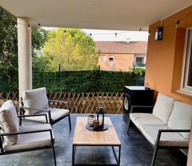 Grasse Apartamento | Le jardin des senteurs - 2 pièces avec jardin