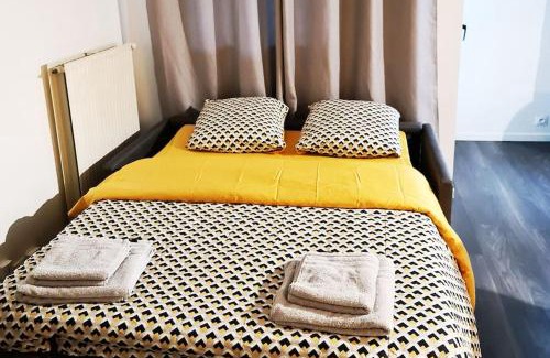 Pyramides Apartamento | Le Jules Val - Studio cosy en résidence + Parking + Wi-fi