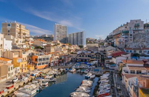 Saint-Victor Apartamento | Le Lacydon, appart 8 pers, 2 minutes du Vieux Port emplacement exceptionnel