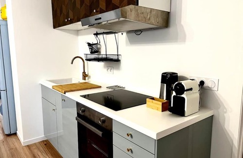 Quartier Chorier-Berriat Apartamento | Le LEGO, 3 chambres, 8 personnes et parking, centre