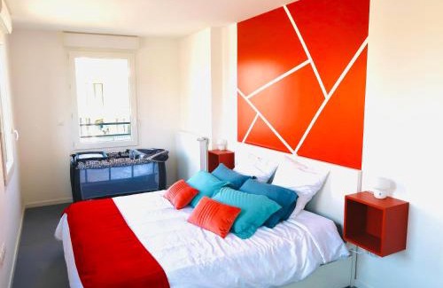 Bussy-Saint-Georges Apartamento | Le Lion d'or - Parking - Netflix - Wifi - Nerf