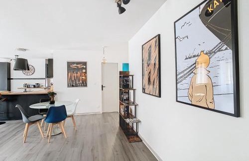 Voiron Apartamento | LE LOFT, 2 chambres 85 m2, hyper centre, proche gare