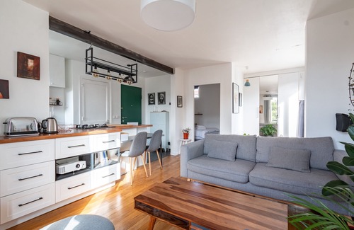 Sevres Apartamento | Le Loft de l'Artiste - Appartement cosy avec jardin et terrasse